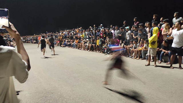 
 Balap Lari Hingga Sepeda jadi Hiburan Warga di Tenggarong Jelang Sahur
