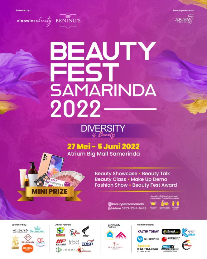 
Beauty Fest Samarinda Resmi Digelar