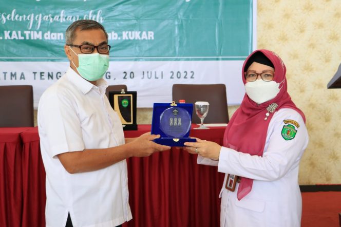 
DKP3A Kaltim Lakukan Penguatan Kerjasama Lembaga TPPS di Kukar
