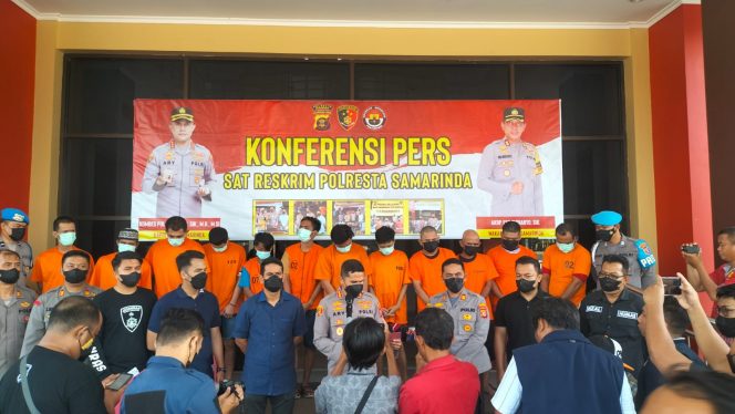 
Polresta Samarinda Ringkus Komplotan Pelaku Curanmor