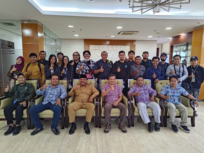 
 Kepengurusan Baru PWI Kukar Lakukan Audensi Bersama Bupati Kukar