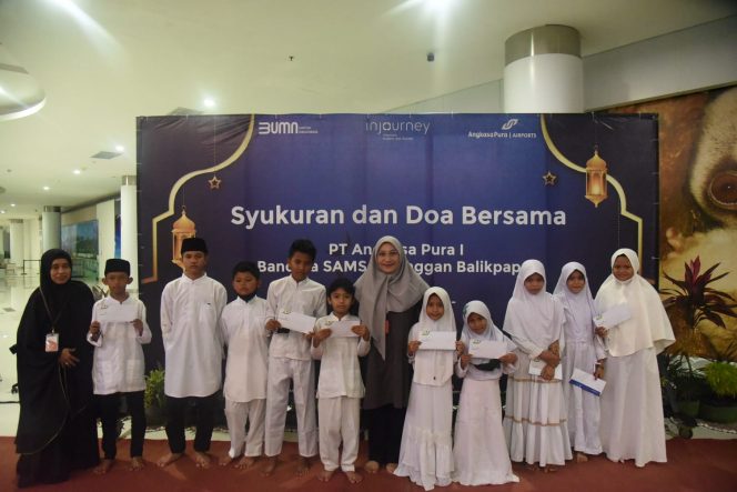 
Bandara SAMS Sepinggan Balikpapan Laksanakan Syukuran dan Doa Bersama