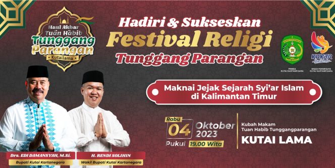 
Besok, Kecamatan Anggana Bakal Gelar Haul Akbar Tuan Habib Tunggang Parangan di Desa Kutai Lama