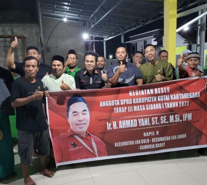 
Ahmad Yani Gelar Reses Dibeberapa Tempat di Loa Janan