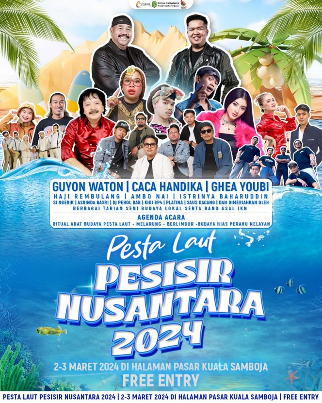 
Pesta Laut ‘Pesisir Nusantara 2024’, Wabup Kukar: Datang dan Borong Produk UMKM Masyarakat