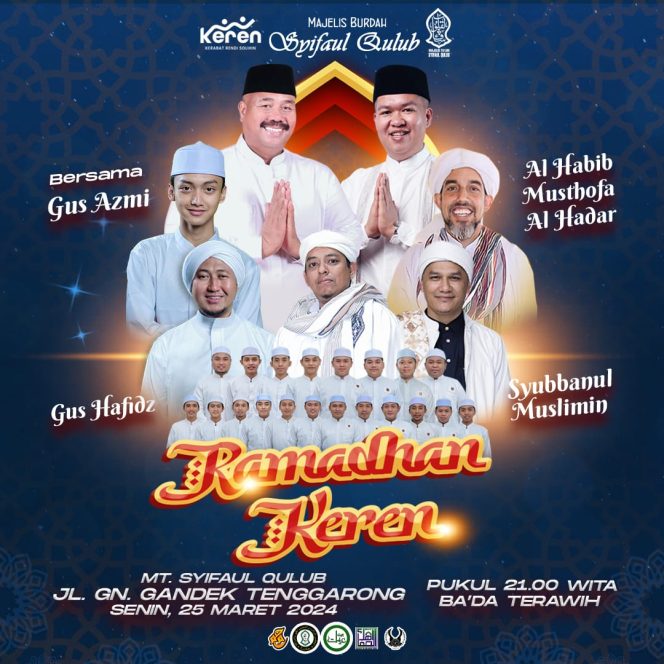
Teks foto : Flayer Sholawatan bersama