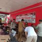 Teks Foto : Suasana Kantor Sementara Kelurahan Maluhu (angga/okeborneo.com)