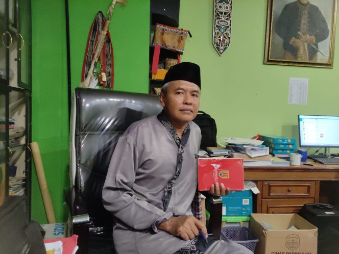 
Teks foto : Kepala Bidang (Kabid) Pemasaran Dispar Kukar, Triyama(angga/okeborneo.com)