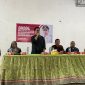 Teks foto : Wabup Kukar Rendi Solihin saat berdiskusi dengan pelaku UMKM