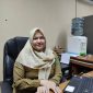 Teks foto : Kepala Bidang Kepala Bidang PUG, PP, PSDGA DP3A Kukar, Chalimatus Sa’diah (Angga/okeborneo.com)