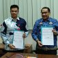 Teks foto : Penandatanganan MoU antara DP3A Kukar dan DP3AP2KB PPU (Istimewa/Sumber Foto: Humas DP3A Kukar)