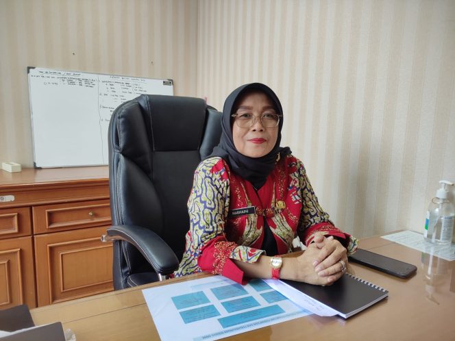 
Teks foto : Kepala Bidang Perlindungan Perempuan dan Khusus Anak DP3A Kukar, Marhaini