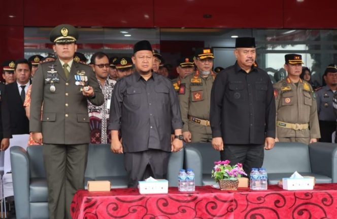 
Hadiri HUT Bhayangkara ke-78,  Ketua DPRD Harapkan Kukar Terus Kondusif