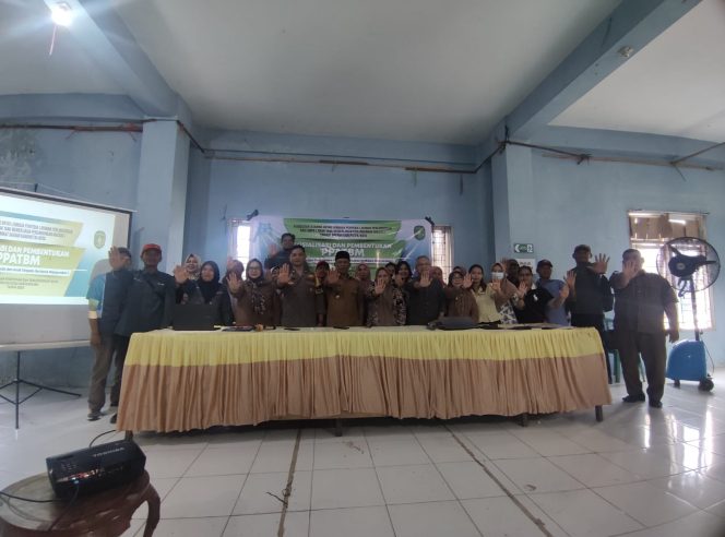 
Pengukuhan PPATBM Desa Loh Sumber, Kepala Desa Apresiasi Program DP3A Kukar