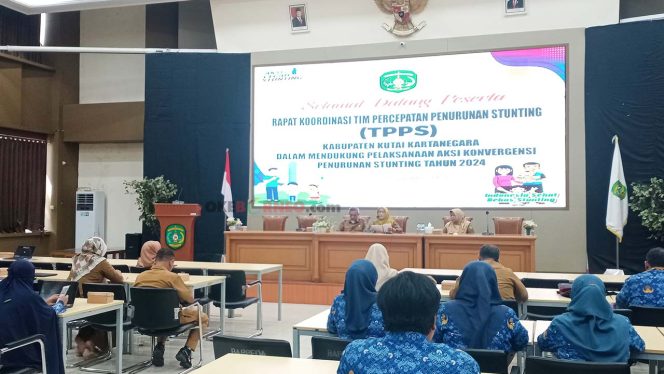 
Suasana Rakor TPPS Kabupaten Kukar 2024 untuk Pelaksanaan Aksi Konvergensi Percepatan Penurunan Stunting. (Rizka/Okeborneo)