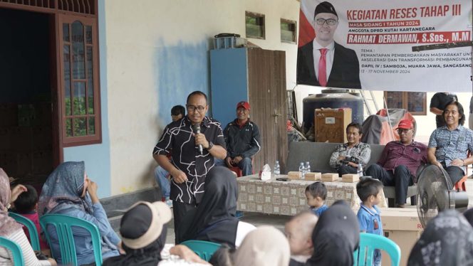 
Rahmat Dermawan Komit Perjuangkan Aspirasi Nelayan dan Infrastruktur Pesisir Kukar