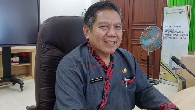 
Kepala Disdukcapil Kukar, M. Iryanto. (Rizka/Okeborneo)