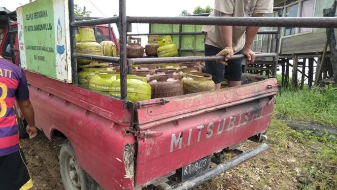 
ilustrasi pendistribusian LPG 3 KG 