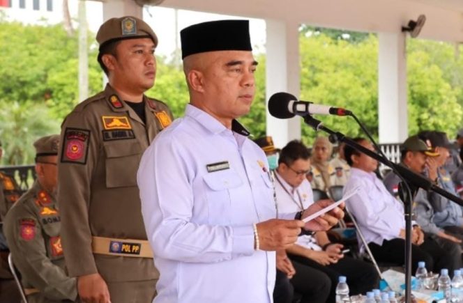 
Teks foto : Suasana Apel Gelar Pasukan (istimewa) 