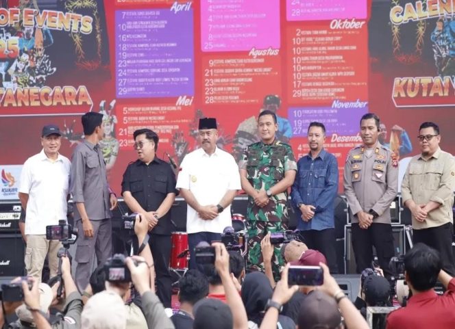 
Launching Kalender Event Kutai Kartanegara Tahun 2025 di Expo Pameran Sangasanga kemarin (Istimewa)