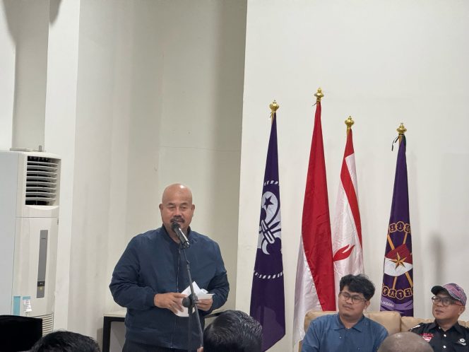 
Teks foto : Sambutan Bupati Kukar Edi Damansyah pada Event Kartanegara Coffea (angga/okeborneo.com)