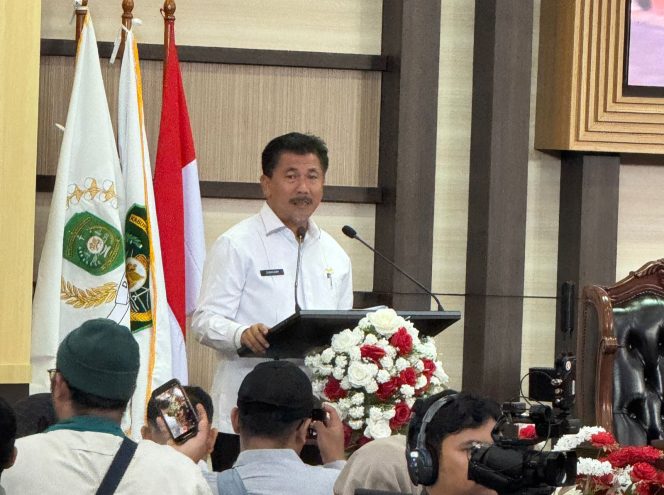 
Sekda Kutai Karanegara, Sunggono. (Angga : okeborneo.com)