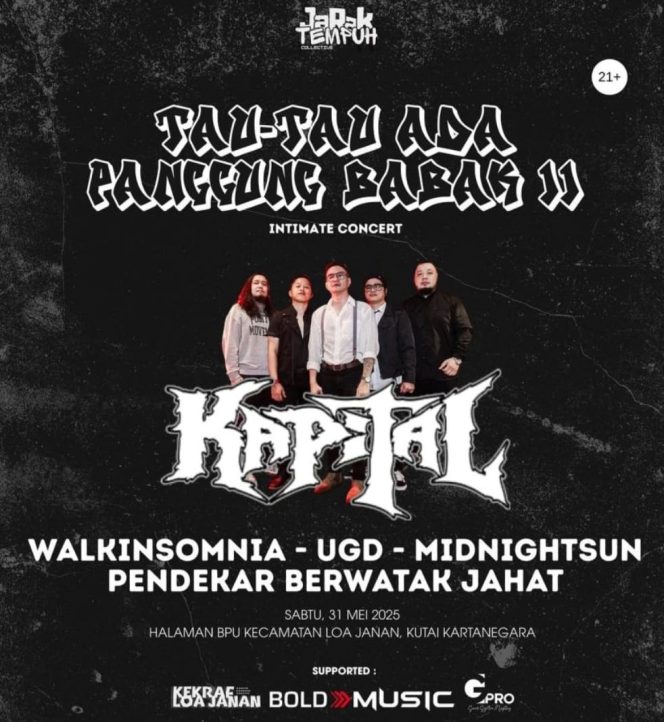 
Tau-Tau Ada Panggung Kembali Hadir, Loa Janan Siap Diguncang Musik Kolektif