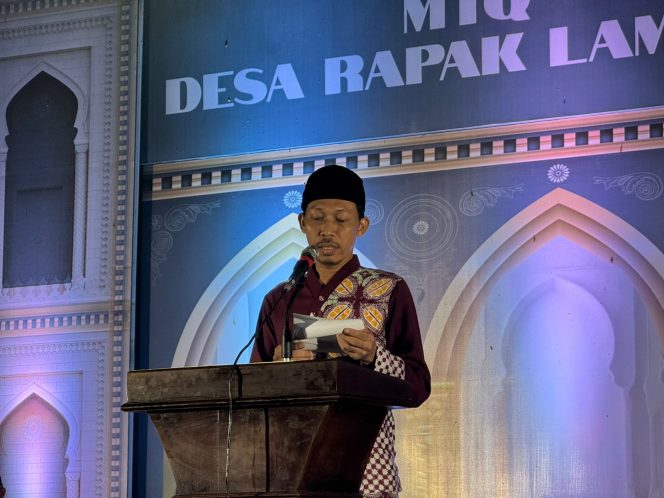 
Kades Rapak Lambur Tegaskan Komitmen Dukung Kegiatan Keagamaan Lewat APBDes