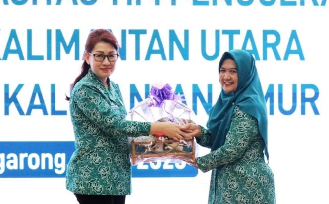 
TP PKK Kaltara Studi Tiru ke Kukar, Kagumi Inovasi Program dan Manajemen Anggaran