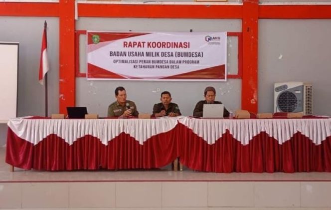
DPMD Kukar Dorong Peran Strategis BUMDes dalam Ketahanan Pangan Lewat Rakor di Loa Duri Ilir