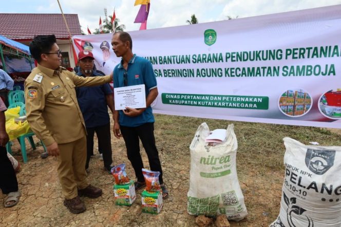
Dorong Petani Milenial, Pemkab Kukar Perkuat Modernisasi Pertanian di Samboja