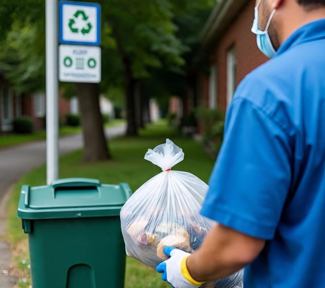 
Petugas memasukkan sampah ke tempat yang telah disediakan sebagai bagian dari kampanye kebersihan lingkungan di Kukar. (Ilustrasi)