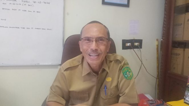 
Pramudia Wisnu, Pengendali Dampak Lingkungan Ahli Muda DLHK Kukar, saat memberikan penjelasan terkait mekanisme penyelesaian sengketa lingkungan. (Angga/okeborneo.com)