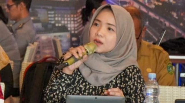 Akademisi Hukum Untag Samarinda, Khairunnisah. (Istimewa)