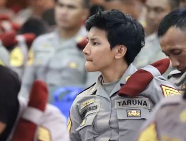 Ipda Fabiola Umaida saat masih menjalani pendidikan taruna kepolisian sebelum lulus dan bertugas sebagai perwira di Polres Kutai Kartanegara. (Istimewa/Instagram Ipda Fabiola Umaida)
