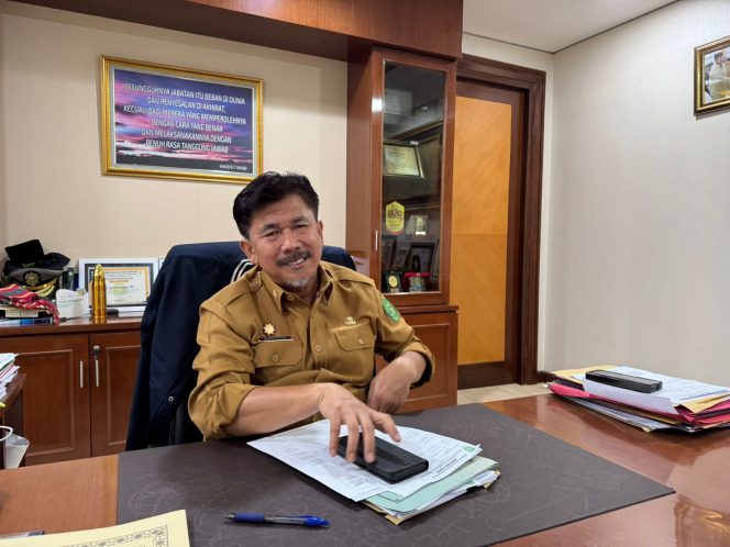 
Sekretaris Kabupaten Kutai Kartanegara Sunggono. (angga/okeborneo.com)