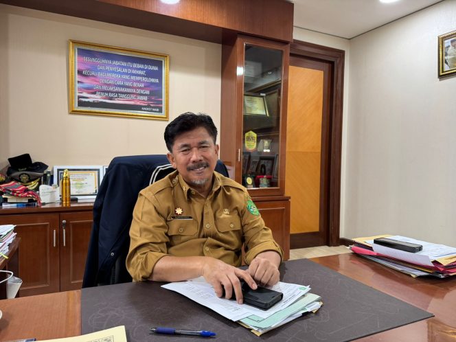 
Sekda Kukar Sunggono menjelaskan persiapan Pemkab Kukar sebagai calon tuan rumah MTQ tingkat Provinsi Kaltim 2026. (Angga/okeborneo.com)