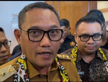 Wakil Gubernur Kaltim, Seno Aji, saat menghadiri Temu Karya Karang Taruna Provinsi Kalimantan Timur di Tenggarong. (Angga/okeborneo.com)