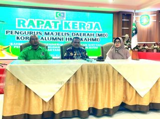 Rapat Kerja Daerah MD KAHMI Kukar di Gedung Serbaguna DPRD Kukar, Sabtu (13/6/2026). (Angga/okeborneo.com)