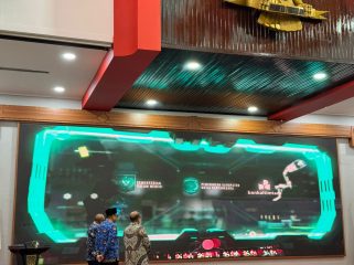 Peluncuran SP2D Online Kukar di Pendopo Odah Etam, Tenggarong, Rabu, 17 Juni 2026. Sistem ini diterapkan untuk mempercepat proses pencairan dana daerah secara digital. (Angga/okeborneo.com)