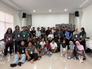 Foto bersama peserta LK II HMI Cabang Kukar bersama Arief Rosyid Hasan. (Istimewa)