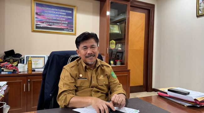 Sekretaris Daerah (Sekda) Kabupaten Kutai Kartanegara, Sunggono. (angga/okeborneo.com)