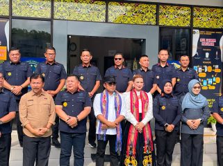 Gubernur Kalimantan Timur Rudy Mas’ud bersama jajaran Kanwil Direktorat Jenderal Pemasyarakatan Kalimantan Timur dan Pemkab Kukar saat meninjau Lapas Perempuan Kelas IIA Tenggarong, Jumat, 3 Juli 2026. (Istimewa)