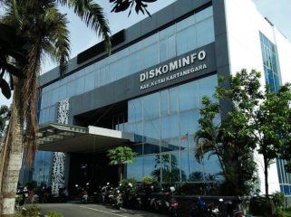 Gedung Kantor Dinas Komunikasi dan Informatika Kutai Kartanegara di Tenggarong. (Istimewa)