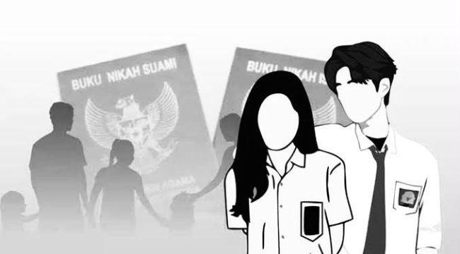 Ilustrasi pengajuan dispensasi kawin bagi calon pengantin yang belum berusia 19 tahun. (Istimewa)