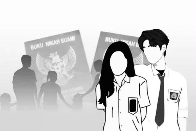 
Ilustrasi pengajuan dispensasi kawin bagi calon pengantin yang belum berusia 19 tahun. (Istimewa)