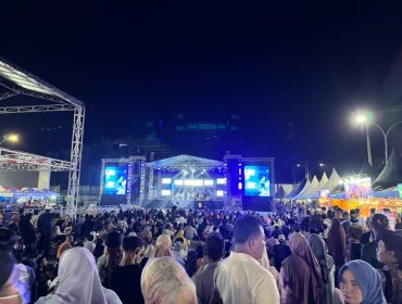 Suasana Panggung Seni Expo Erau tahun 2026 (Angga/okeborneo.com)