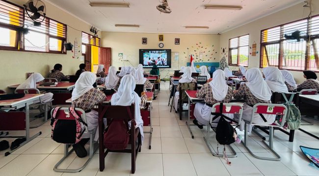 Foto Didalam Kelas (Istimewa)