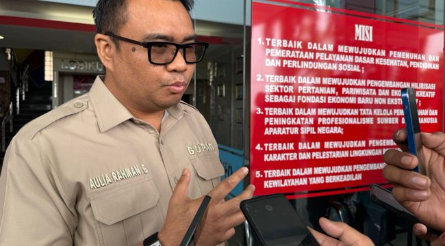 Bupati Kukar Aulia Rahman Basri (Angga/okeborneo.com)