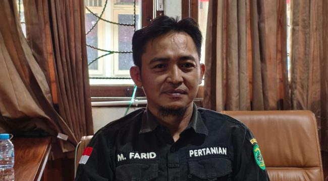 Kepala Bidang Tanaman Pangan dan Hortikultura Distanak Kukar Muhammad Farid (Istimewa)